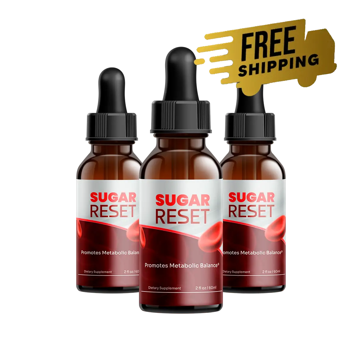 Sugar Reset 3 bottle package